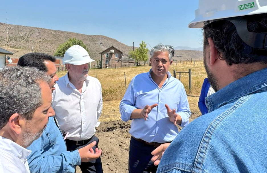 Los Guañacos: Rolo Figueroa comenzó con la obra de gas&nbsp;natural