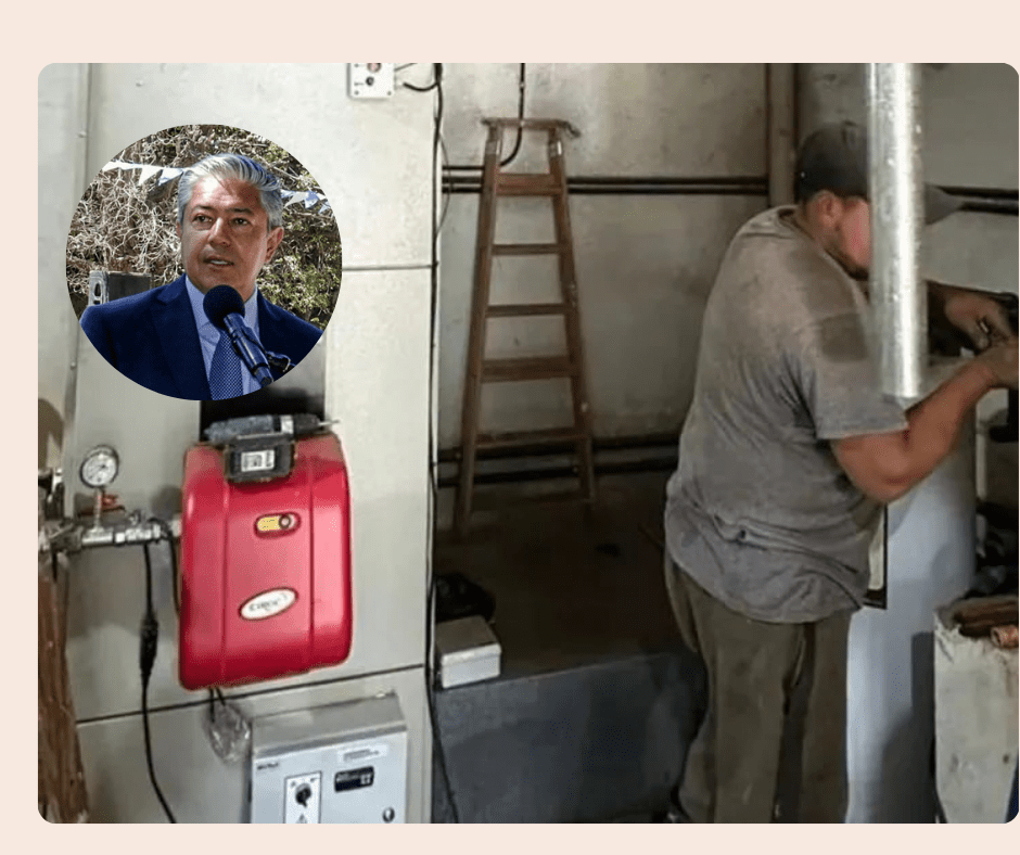 Educación neuquina: Rolo Figueroa realizó una inversión millonaria para llevar gas y calefacción a escuelas 