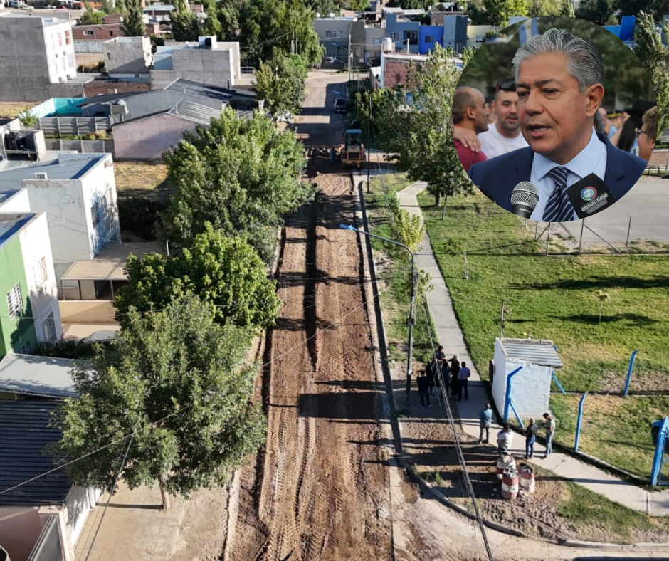 La pavimentación en Neuquén no para: Rolo Figueroa anunció más obras para el barrio Alto&nbsp;Limay