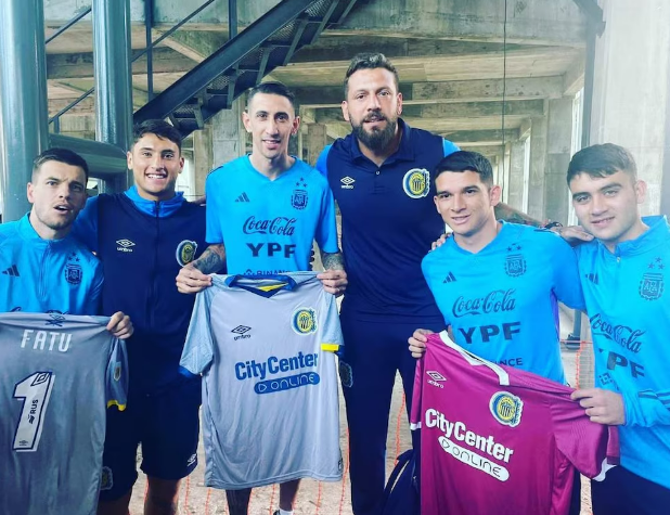 Ángel Di María vuelve a Rosario Central: “Bienvenido a&nbsp;casa”