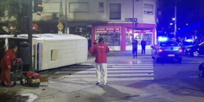 Una ambulancia provocó un choque múltiple en Villa&nbsp;Urquiza