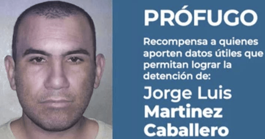 Recompensa de $10 millones por el prófugo Jorge Luis Martínez Caballero, acusado de matar a un policía&nbsp;bonaerense