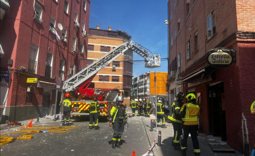 Una explosión en un bar de Vallecas, Madrid, deja 25 heridos, tres de ellos en estado grave y dos en estado muy&nbsp;grave