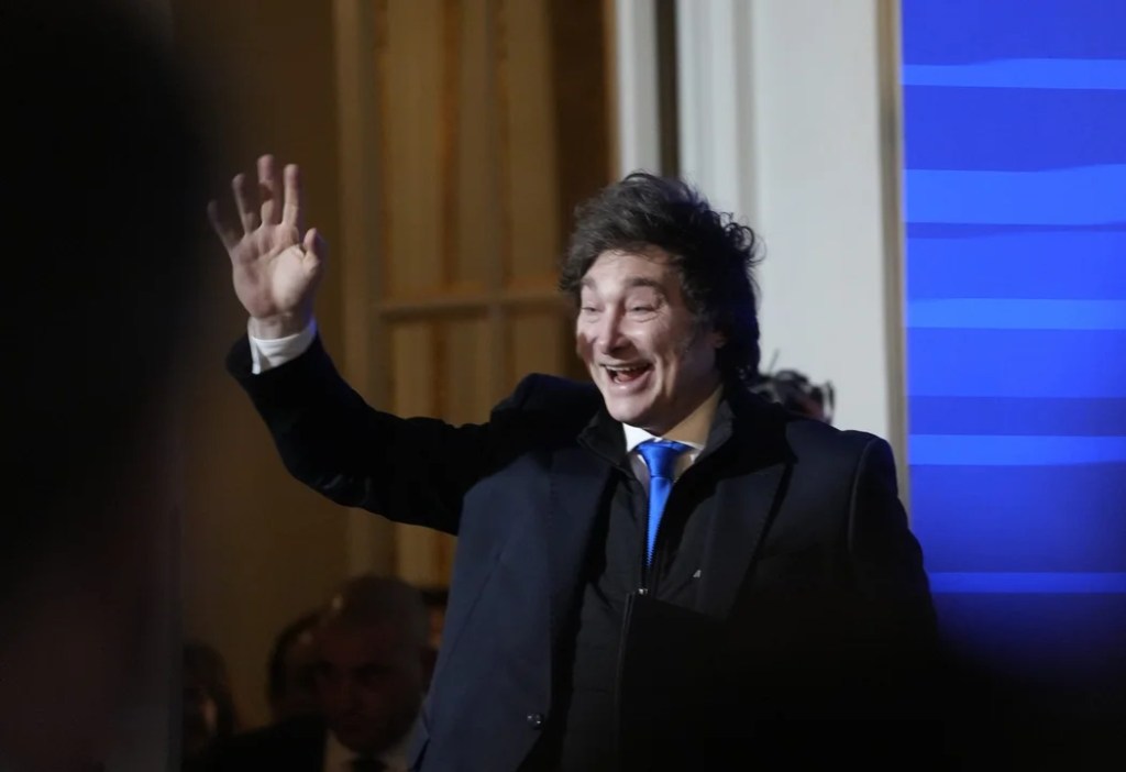 Fuerte suba de acciones argentinas en Wall Street tras el triunfo de La Libertad&nbsp;Avanza