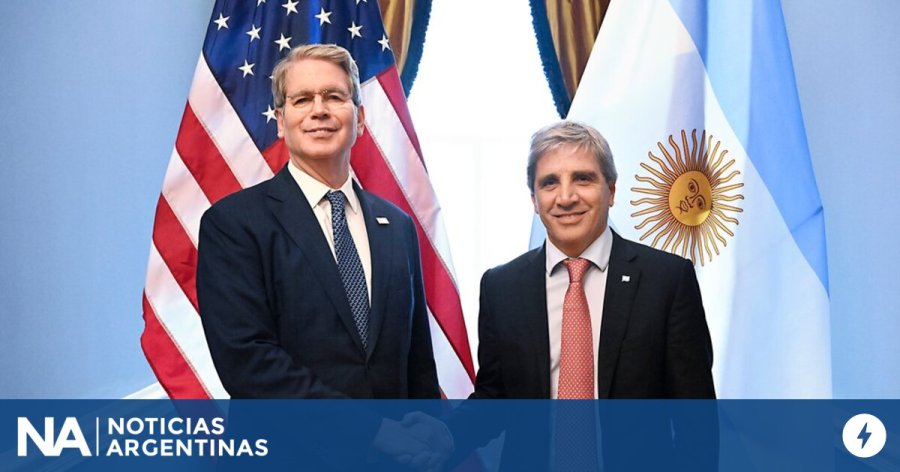 EE.UU. recibió a Caputo y dio inicio formal a las negociaciones por el paquete de ayuda&nbsp;financiera