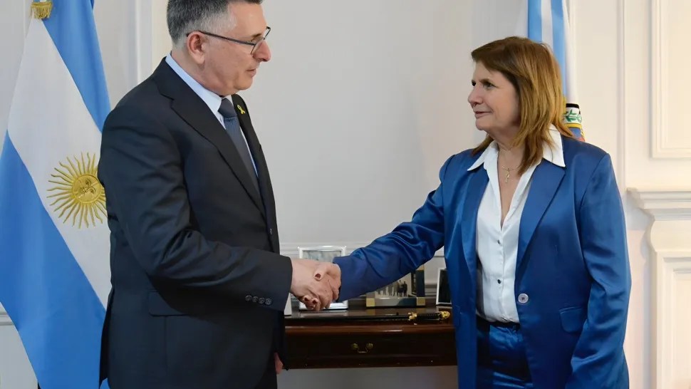 Bullrich se reunió con el canciller de Israel y ratificó la cooperación en&nbsp;seguridad