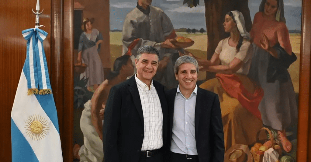 La reunión de este martes entre Luis Caputo y Jorge Macri se llevará a cabo sin&nbsp;Santilli