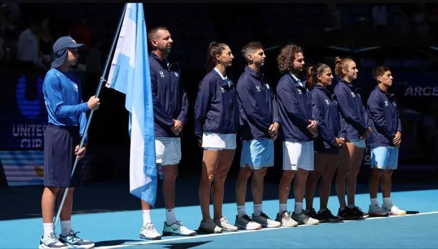 Argentina clasificó por primera vez a cuartos de final de la United Cup y enfrentará a&nbsp;Suiza
